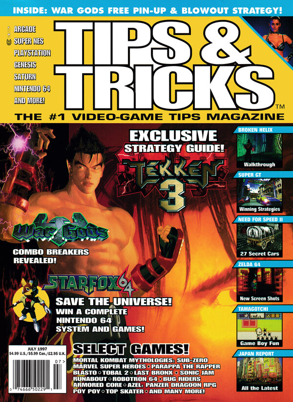 Tips & Tricks Issue 029 (July 1997) cover